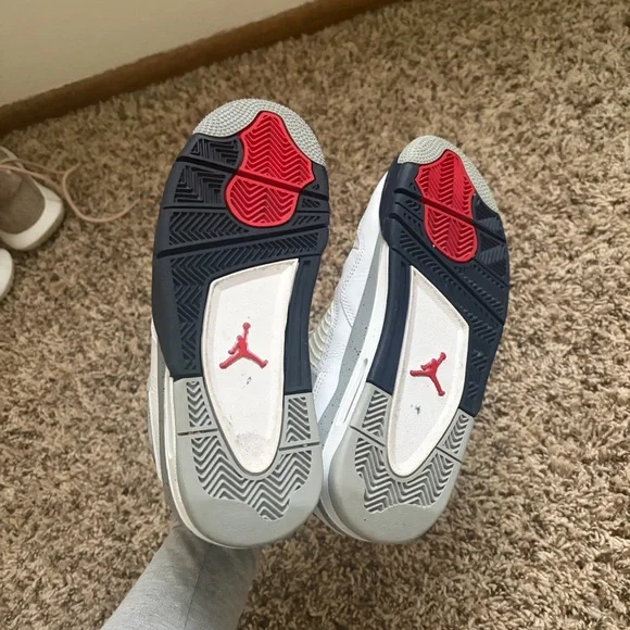 Air Jordan 4 Midnight Navy Womens Size 8 - Picture 5 of 6